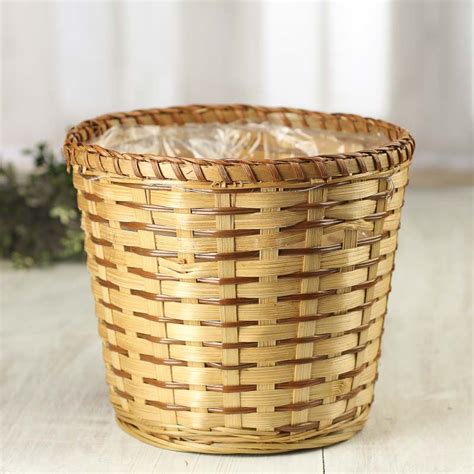 Use them for magazines, toys, craft projects or linens and towels. Plastic Lined Wicker Basket - Baskets, Buckets, & Boxes ...