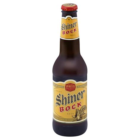 Shiner Bock Beer Bottle Shop Beer At H E B
