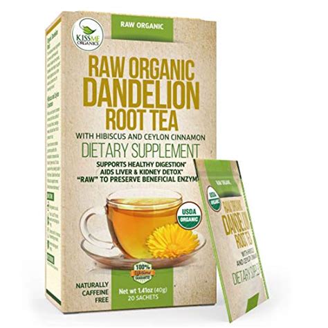 Dandelion Root Tea Detox Tea Raw Organic Vitamin Rich Import It All