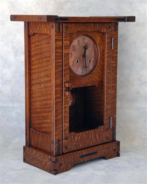 We had darrell peart in our shop a few weeks back to shoot a video, and though i was planning to write about it once the dvd was available, i certainly can't describe it better than darrell! Greene & Greene style clock - by TJCROSS @ LumberJocks.com ...