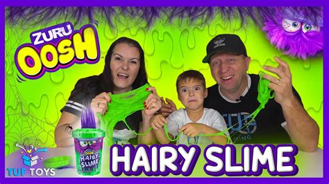 monster hairy slime with bugs in it tuf toys youtube