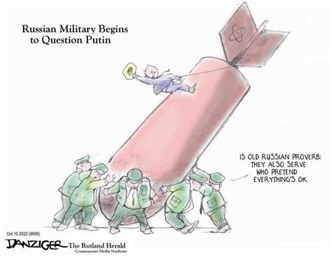 Political Cartoon On War Worsens For Russia By Jeff Danziger At The Comic News