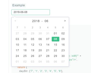 Vue Js Time Picker Components Vue Script