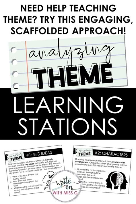 Analyzing Theme Learning Stations Activity For Any Text Distance