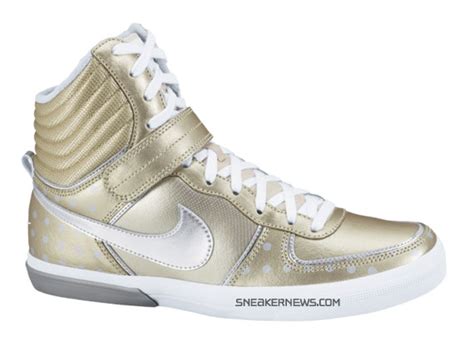 Nike WMNS AeroFlight High - Metallic Gold - Metallic ...