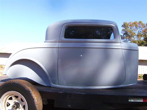 1932 Ford Three Window Coupe Fiberglass New Body For Sale In