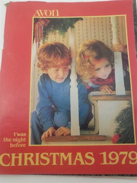 1979 Vintage Avon Sales Catalog Booklet Magazine Campaign 18 Christmas
