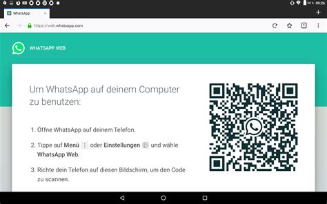 Tap the qr icon displayed next to your name. WhatsApp für Tablets | Anleitung | via Festnetz oder ...