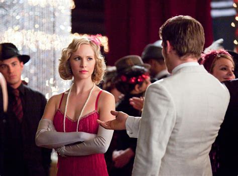 Vampire Diaries Candice Accola Teases Klaus And Tylers Fight For