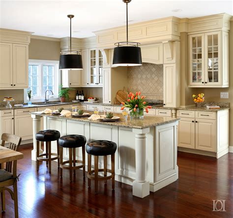 Kitchen Refresh With Brazilian Cherry Floors And Cream Cabinets Black