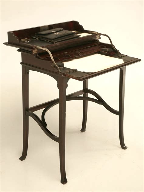 Antique Austrian Mahogany Flip Top Campaign Desk | Campaign desk, Desk, Campaign furniture