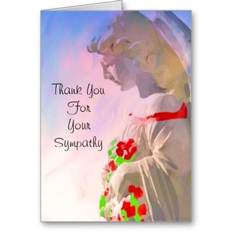 Thank You For Your Sympathy Note Card Sympathy Notes Sympathy Thank