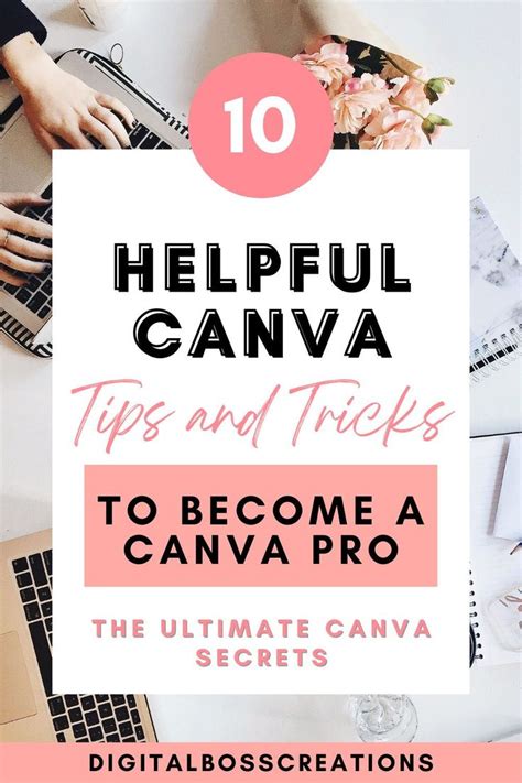 The Top 10 Tips And Tricks To Become A Canva Pro For Your Website Or Blog