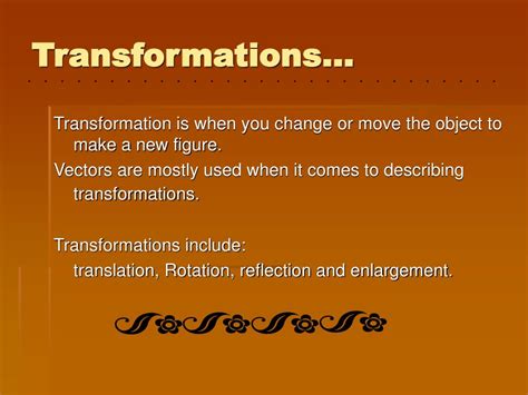 Ppt Transformations Powerpoint Presentation Free Download Id4445179