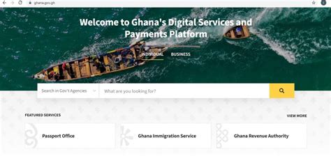 How To Apply For A Ghana Passport Online Step By Step Guide Official
