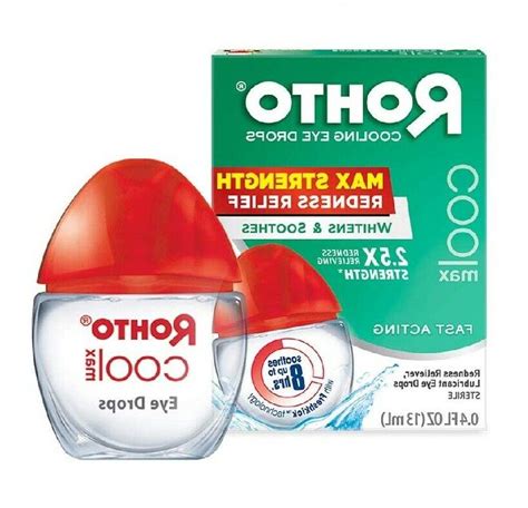 Rohto Cooling Eye Drops Redness Relief Maximum