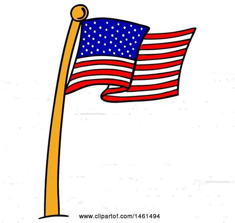 Flag Pole Drawing At Getdrawings Free Download