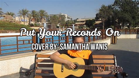 Put Your Records On Cover By Samantha Wanis Youtube