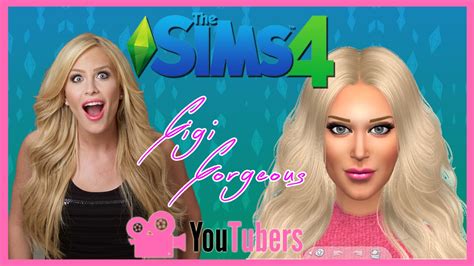 ♦ The Sims 4 Create A Sim Gigi Gorgeous ♦ Blueegames ♦ Youtube