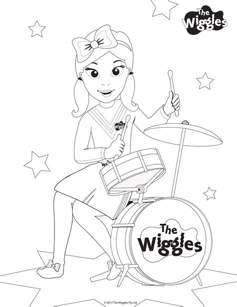 Wiggles Coloring Pages Home Design Ideas