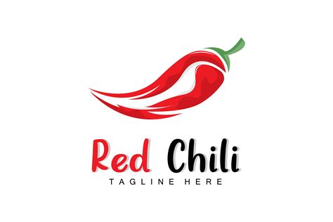 Red Chili Logo Hot Chili Peppers Vector Graphic By May Graphic