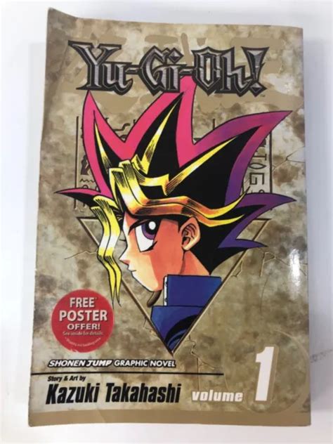 Yu Gi Oh Vol 1 By Kazuki Takahashi2003 English Manga 1456 Picclick