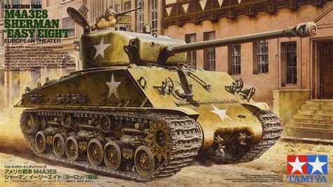 Us Tank M4a3e8 Sherman Easy Eight Europe Battle Line 135 001