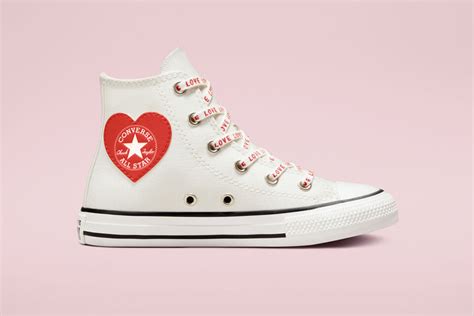 Converses Valentines Day Collection Comes With Embroidered Hearts