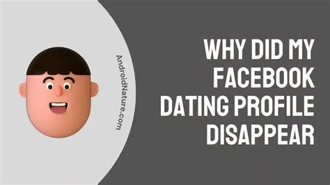 In 3 Mins Fix Facebook Dating Profile Disappeared Android Nature