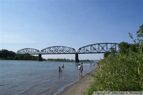 Missouri River High Bridge Bismarck Nd