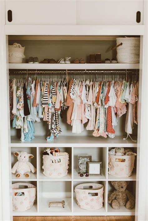 Baby Closet In 2021 Baby Room Organization Nursery Closet