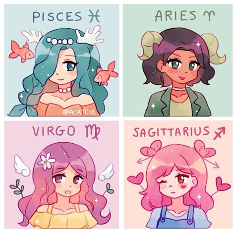 Acatcie 🌱 On Instagram “zodiac Signs Part 2 Which One Is Your