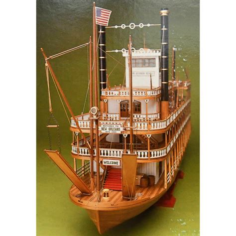 Mississippi Model Boat Kit Model Ship Kit Tall Ship Building Kits