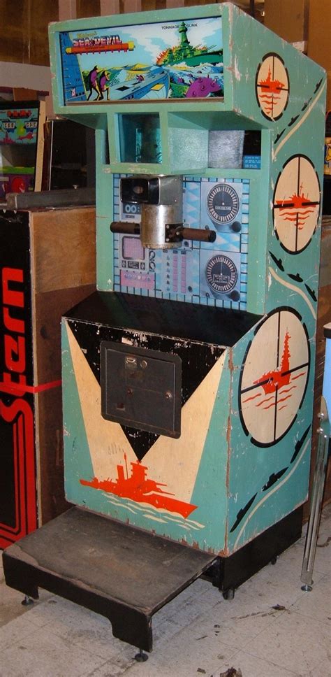 1970 Midway Sea Devil Coin Operated Arcade Game