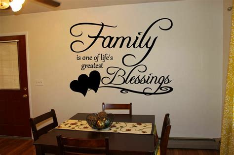 From favorite sayings to family trees, there are vinyl wall stickers for every space. Wall Vinyl Sticker Bedroom Decal Family Blessing Quote ...