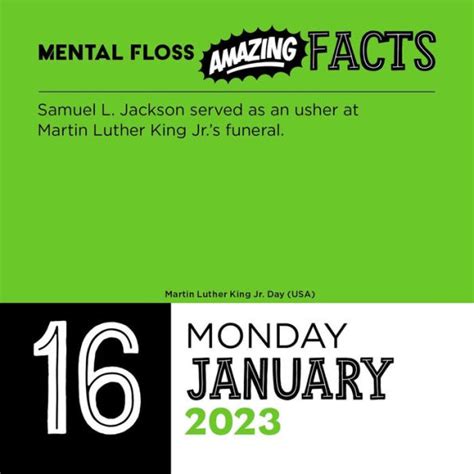 amazing facts from mental floss 2023 day to day calendar fascinating trivia from mental floss s