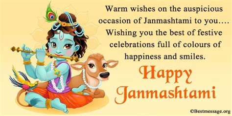 Happy krishna janmashtami status in hindi. Happy krishna Janmashtami Messages, Quotes and Wishes 2020 - Ultima Status