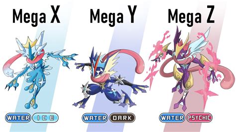 Pokemon X And Y Starters Mega Evolutions