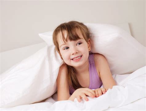 Girl On The Bed Stock Image Image Of Youth Beauty Girl 17127223