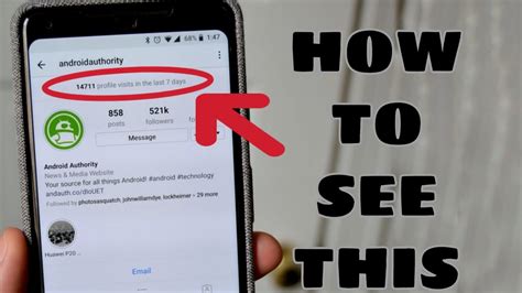 How To See Profile Visits On Your Instagram Account See Number Of
