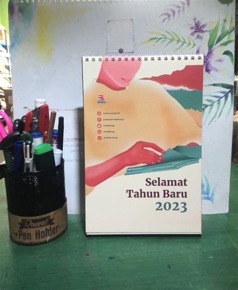Jual Kalender Meja 2023 Kalender Masehi Dan Hijriyah Di Lapak Toko Buku