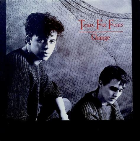 Tears For Fears Change 1983 Fishnet Sleeve Vinyl Discogs