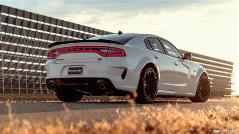 2020 Dodge Charger Scat Pack Widebody Rear Three Quarter Caricos
