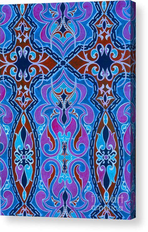 ''arabesque'' art nouveau set in french weathered brass. Moroccan Arabesque Decorative Panel Acrylic Print by Peter ...