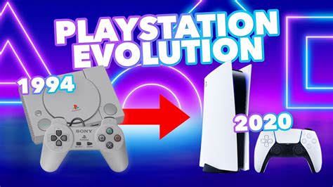 Playstation Console Evolution Timeline Ps1 Ps5 Youtube