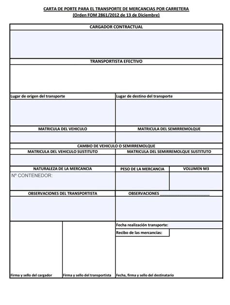 Plantilla Constancia De Traslado De Materiales Pdf