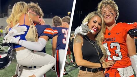 Mom And Son Hit Back After Video Of Her Hugging Her Son After A Football Game