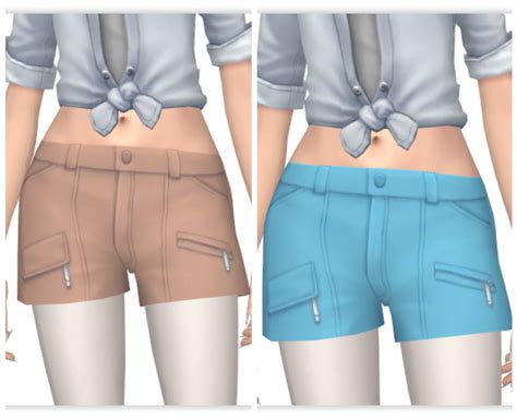 My Sims 4 Blog Casual Shorts For Females By Annabellee25