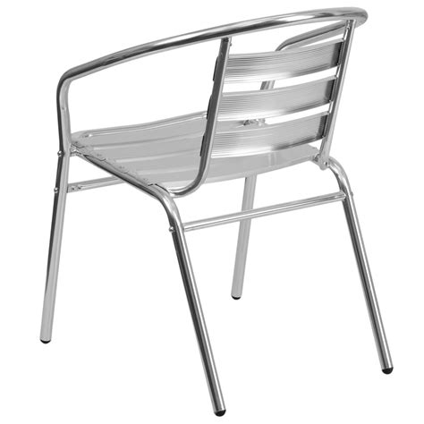 Flash Furniture Tlh 017b Gg Aluminum Stacking Outdoor Restaurant Chair