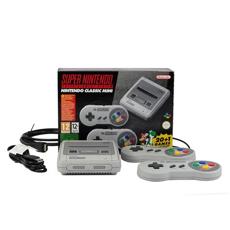 Nintendo Classic Mini Snes Super Nintendo Entertainment